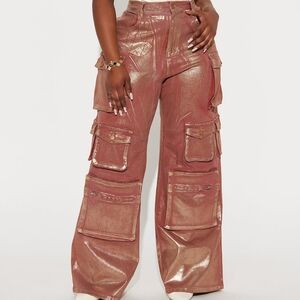 Wide Leg Cargo Jeans (7)